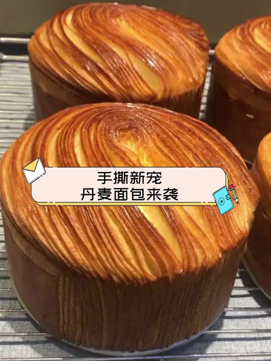 手撕新宠,丹麦面包来袭