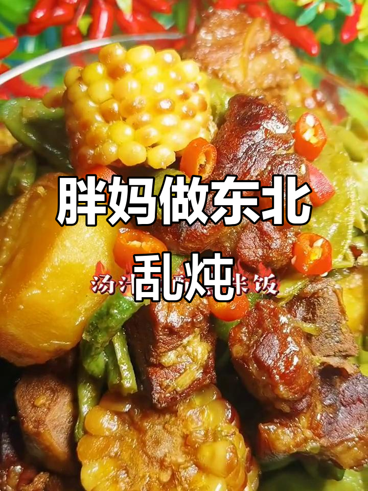 胖妈家常东北乱炖,过年必备美味大丰收