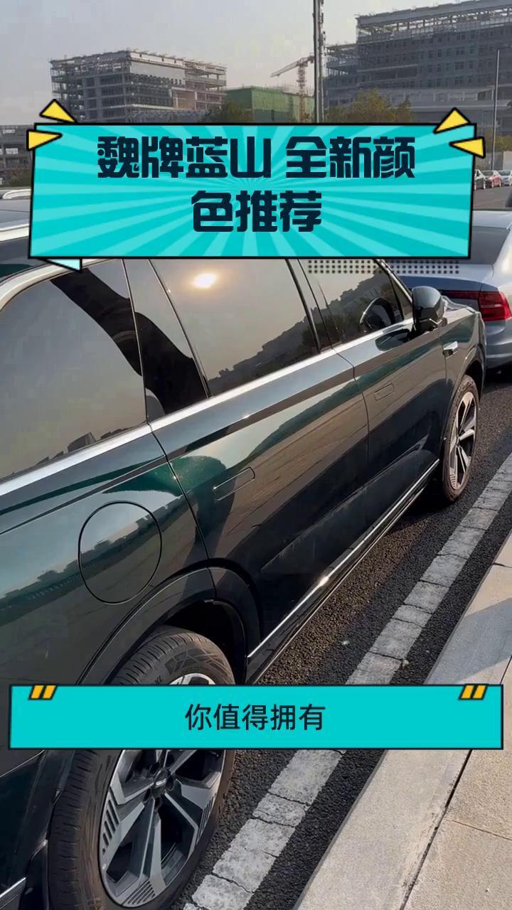 魏牌蓝山 全新颜色推荐