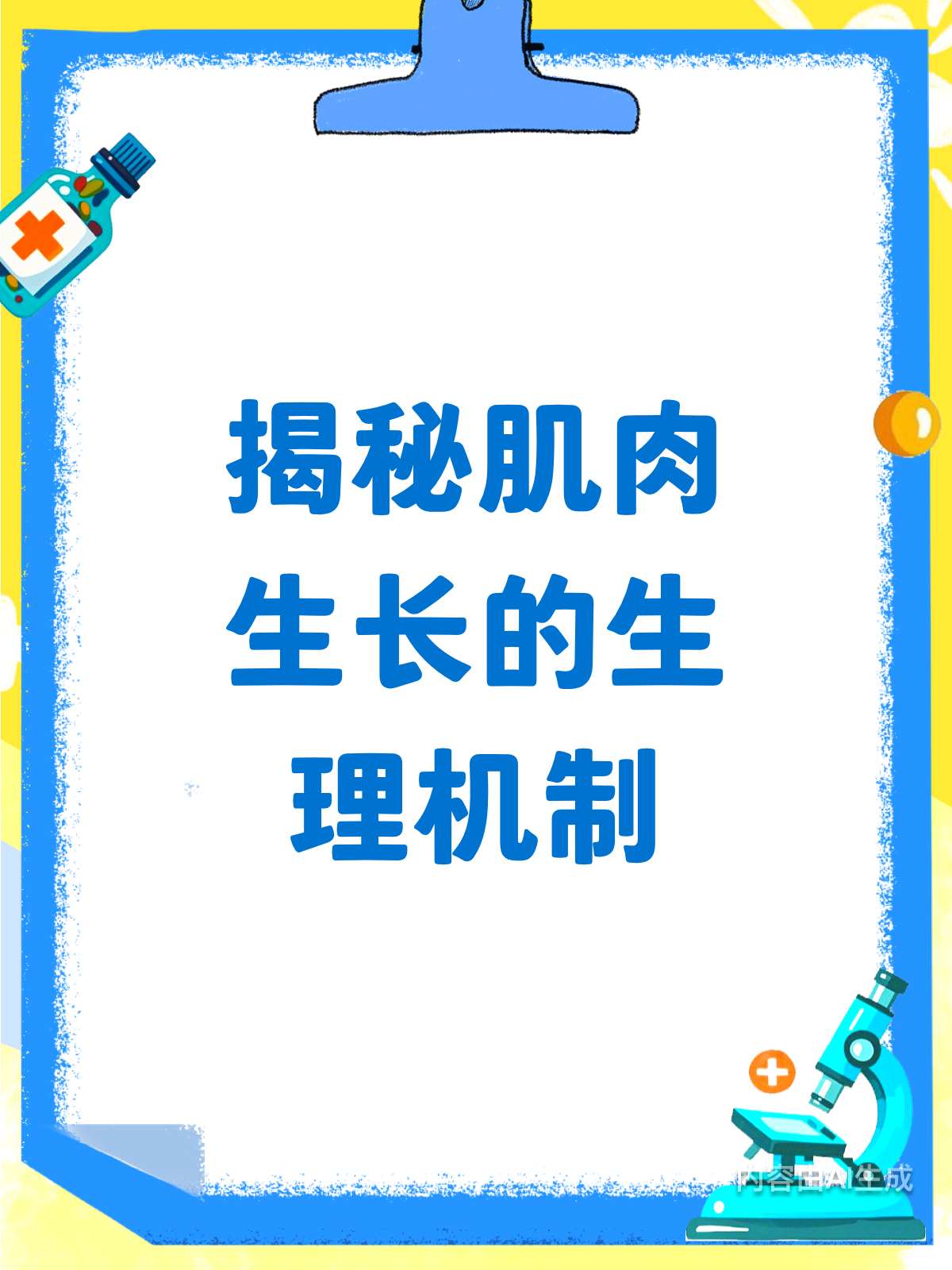 肌肉生长的奥秘,你了解多少?