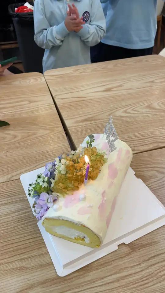 祝自己40岁快乐 蛋糕生日蛋糕见证成长生日会蛋糕