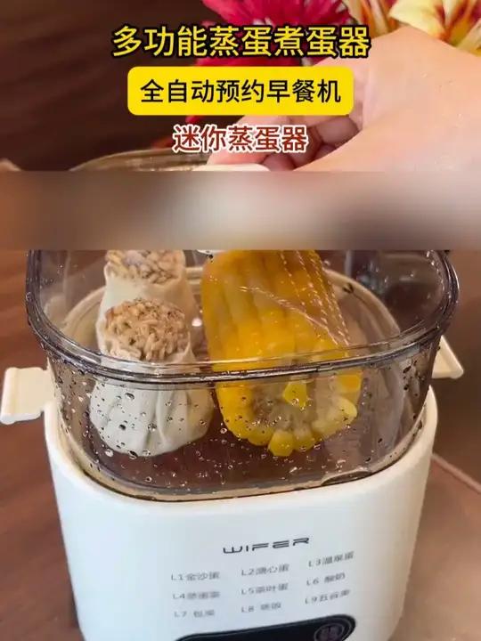 S多功能蒸蛋煮蛋器 蒸蛋器好物推荐煮蛋器厨房小家电早餐吃什么
