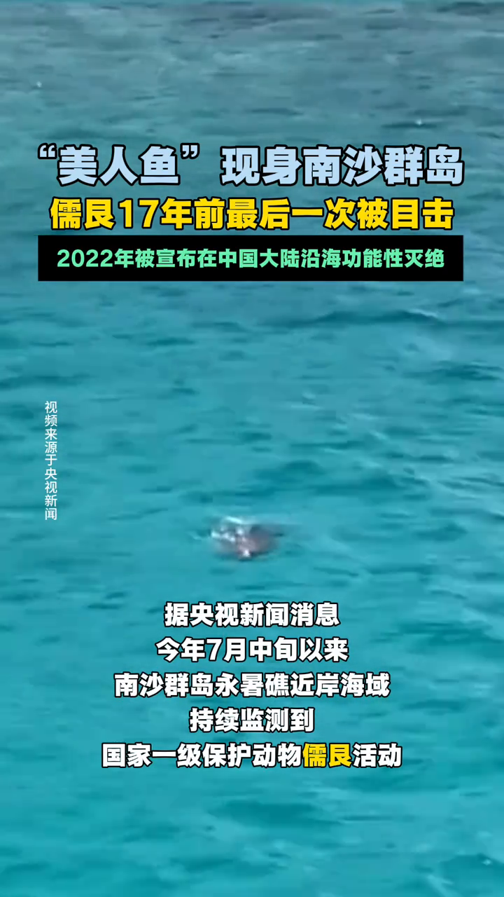 消失17年后，“美人鱼”现身南沙群岛