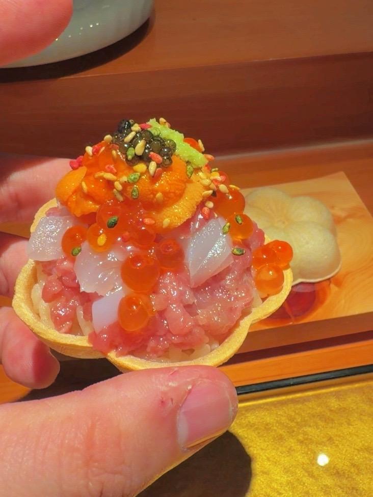 不到400，新天地入门omakase 价格虽然便宜，但该有的仪式感都不少～#日本料理 #日