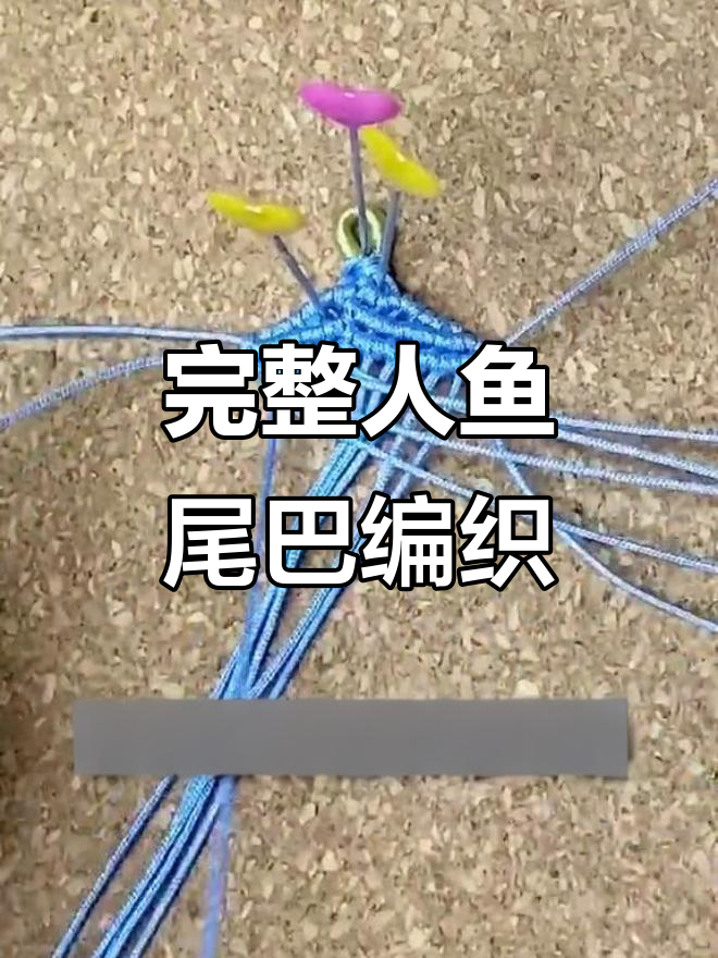 人鱼尾编织教程:从零基础到完成主体部分