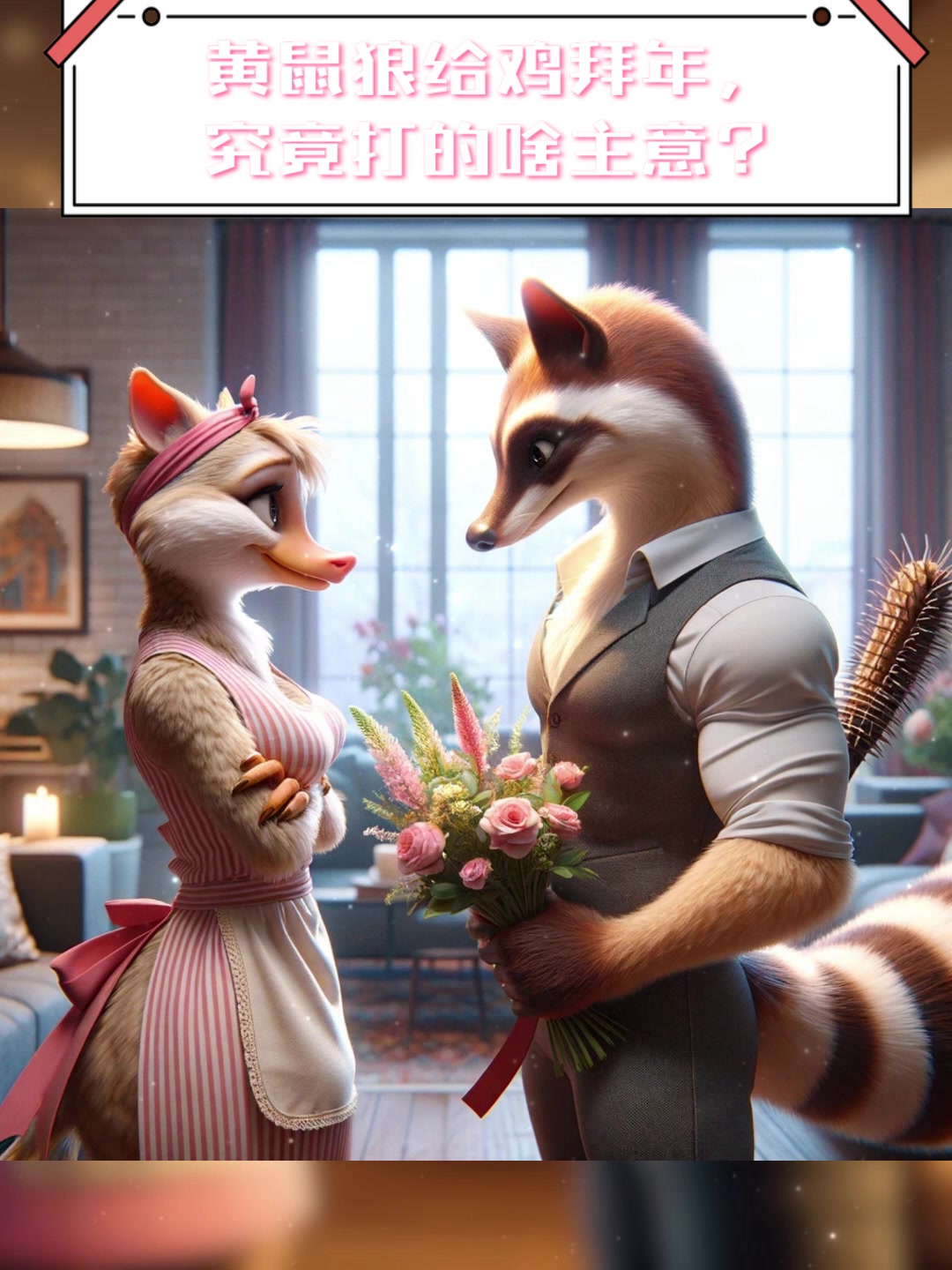 黄鼠狼给鸡拜年,究竟打的啥主意?