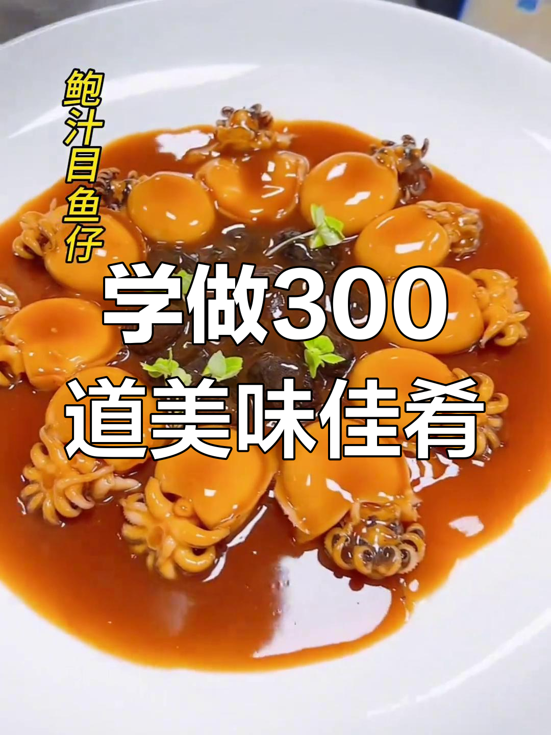 300道经典家常菜,视频教学教你做风味大餐
