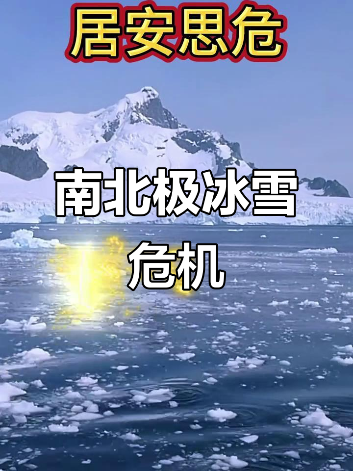 冰川融化,北极熊与企鹅的生死时速