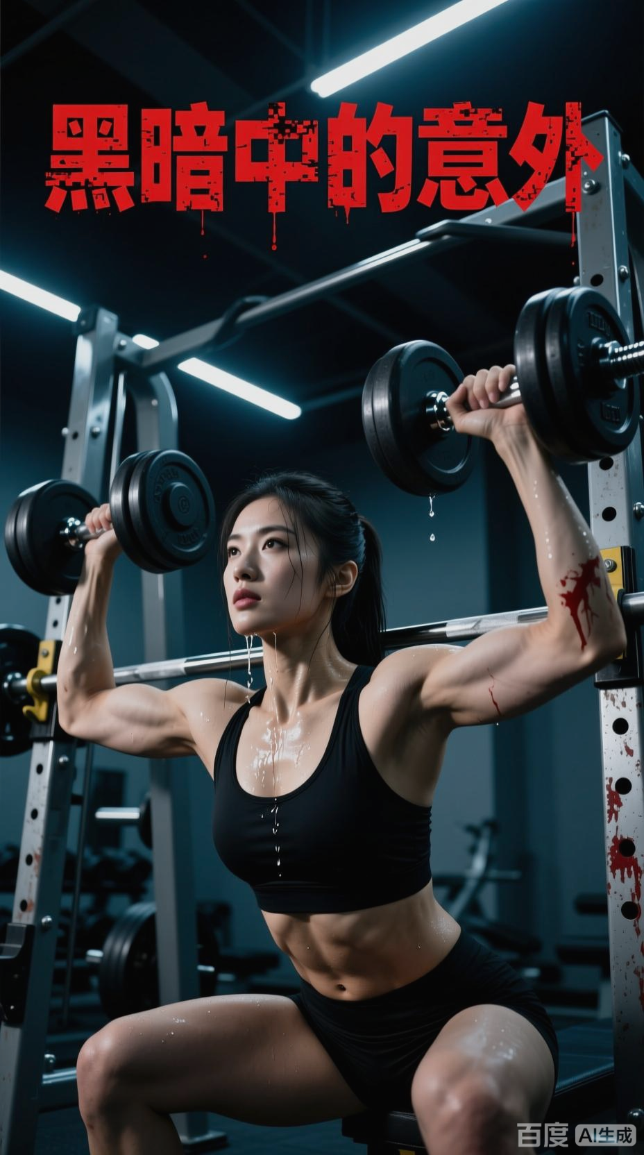 健身房意外，肌肉女孩的悲剧