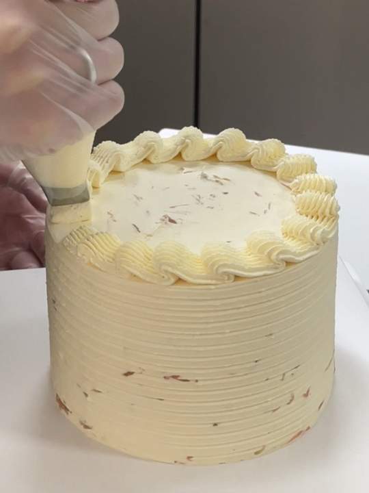 蛋糕制作日常，动物奶油生日蛋糕超好吃！