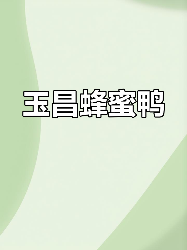 传统手工腌制蜂蜜鸭,20种药材香料入骨