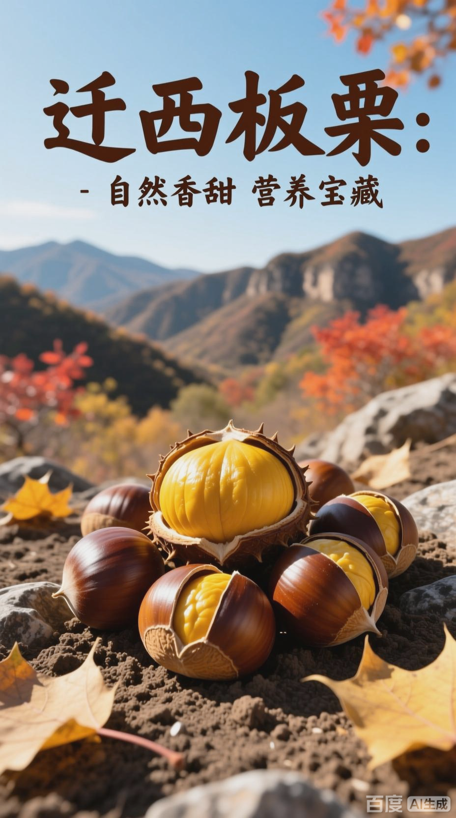 迁西板栗，甜香糯，营养丰富