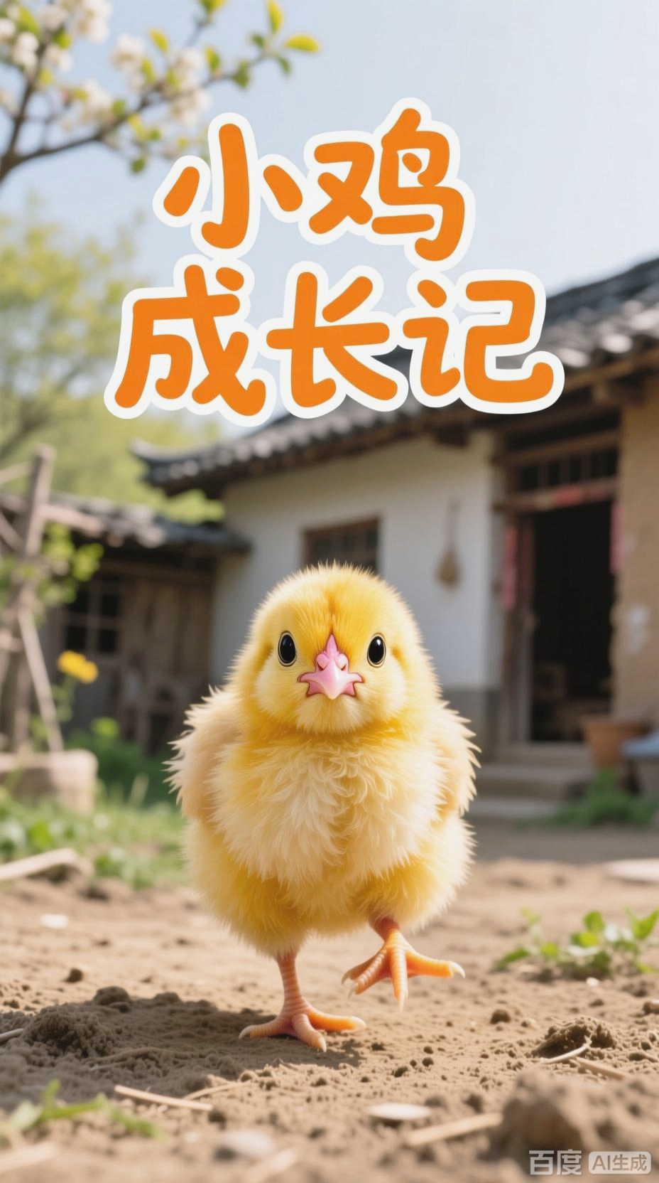 乡下小鸡的两个月成长记