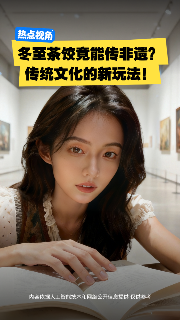 冬至茶饺竟能传非遗？传统文化的新玩法！