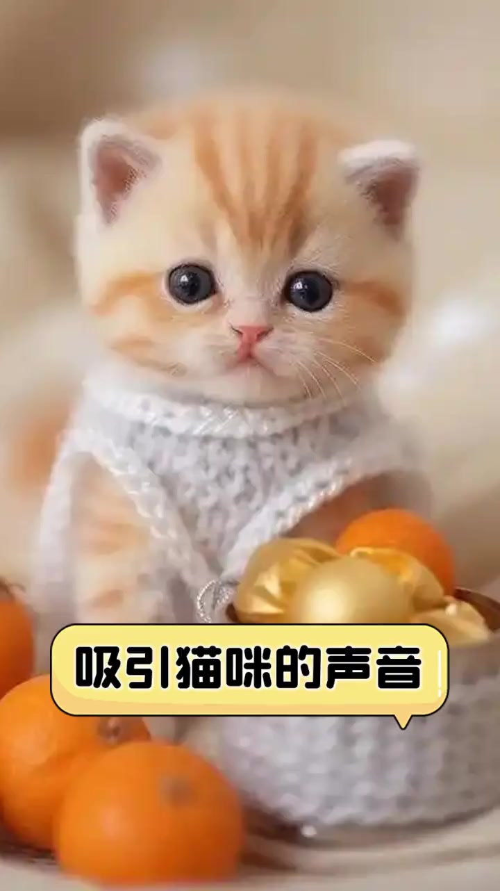吸引猫咪的声音