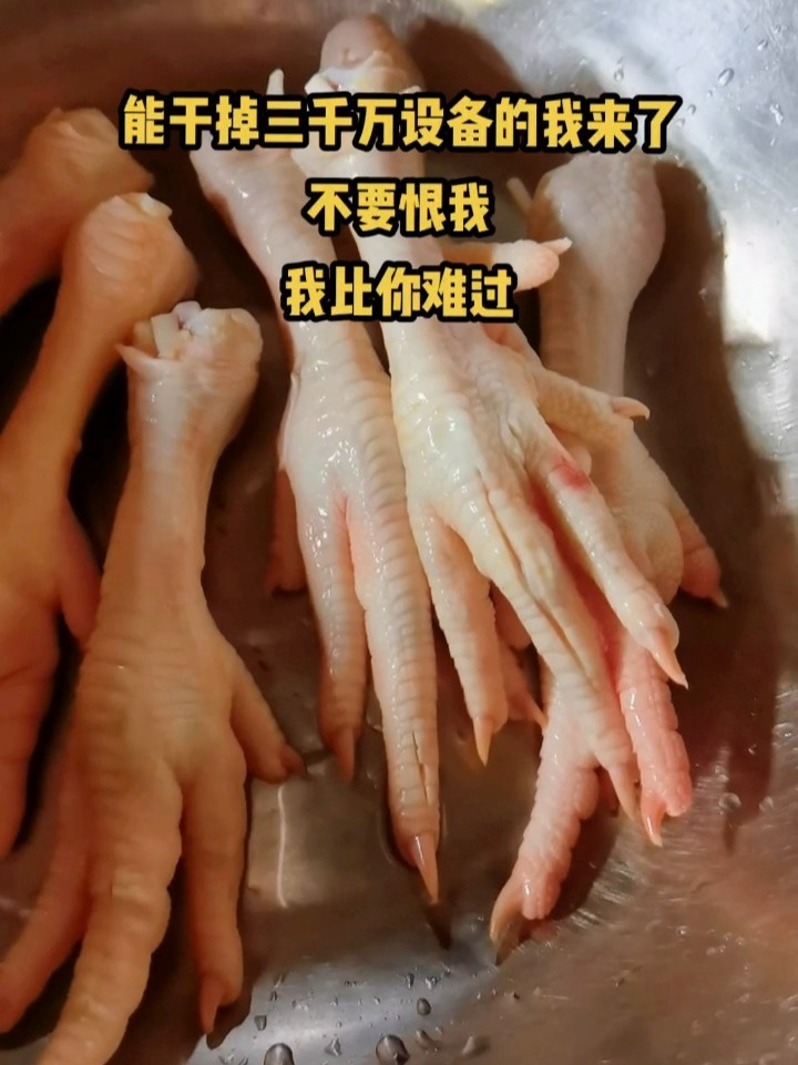 全自动鸡爪脱骨机