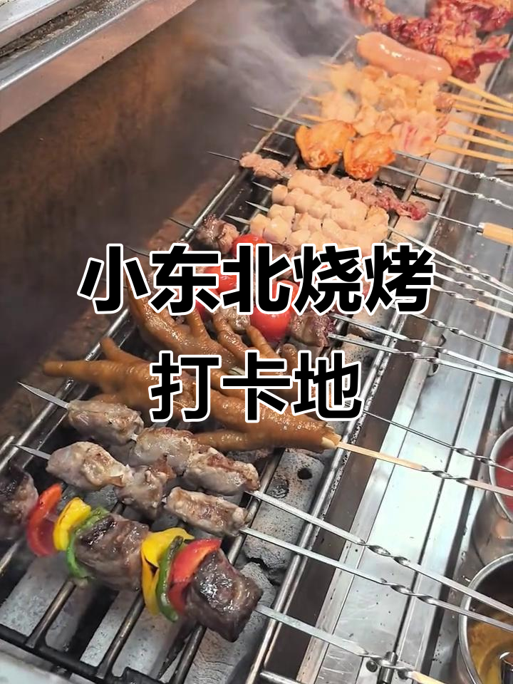 星湖家园小东北烧烤,新鲜蔬菜搭配超实惠肉串