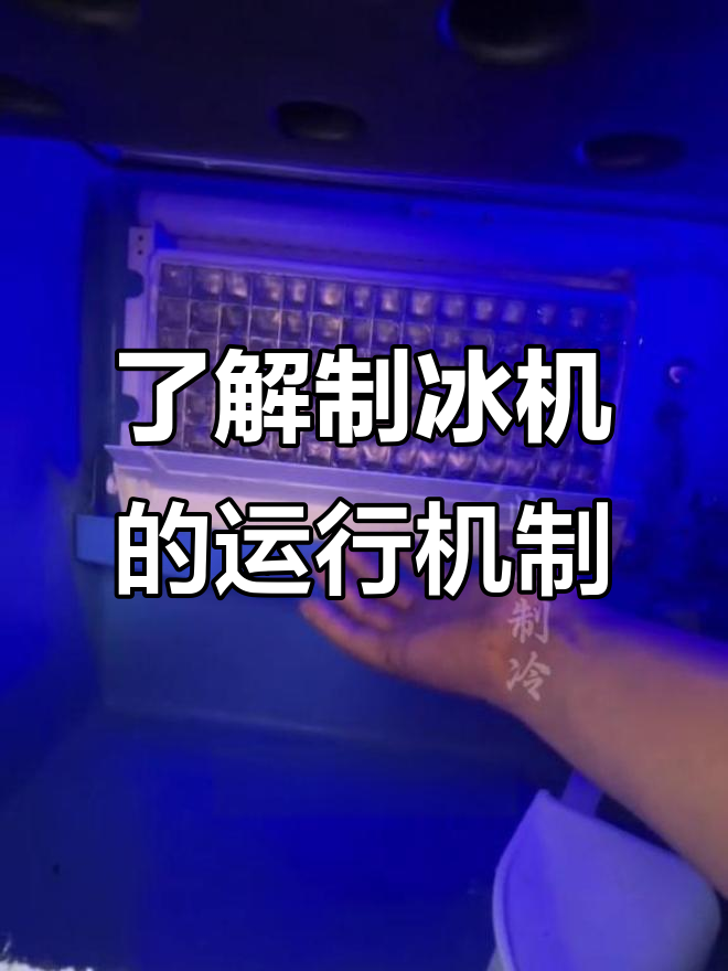 制冰机工作原理揭秘：从蒸发器到脱冰全过程