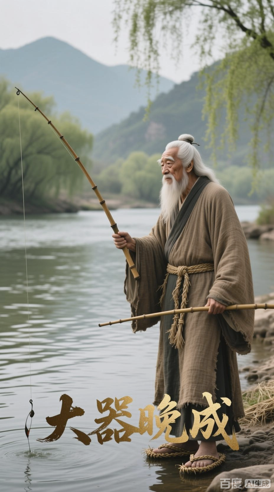 姜太公钓鱼，智者自会来