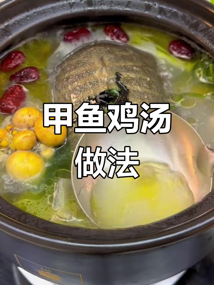 甲鱼汤炖鸡,滋补又去腥味!