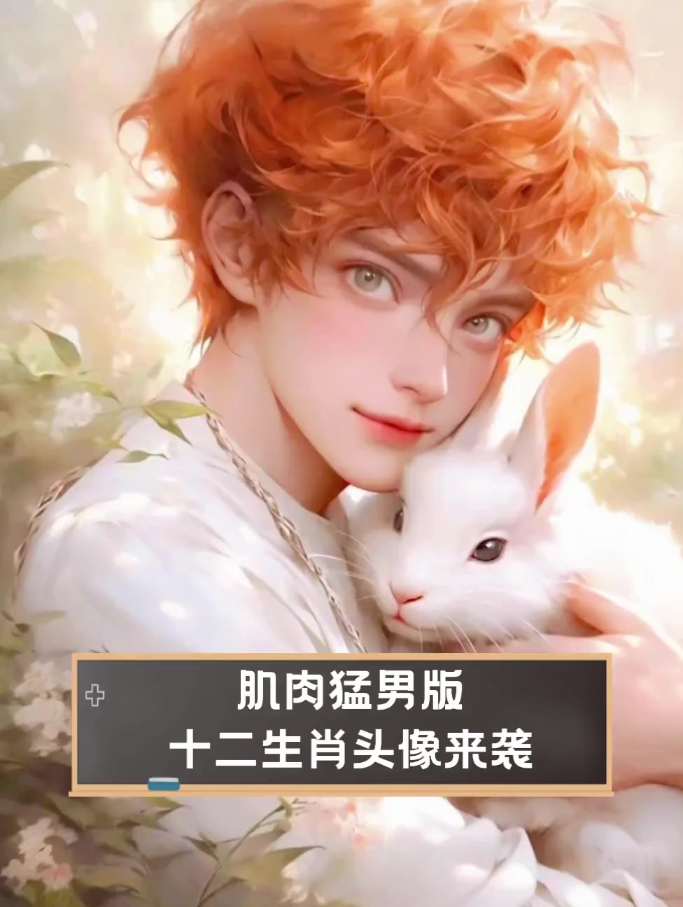 肌肉猛男版,十二生肖头像来袭