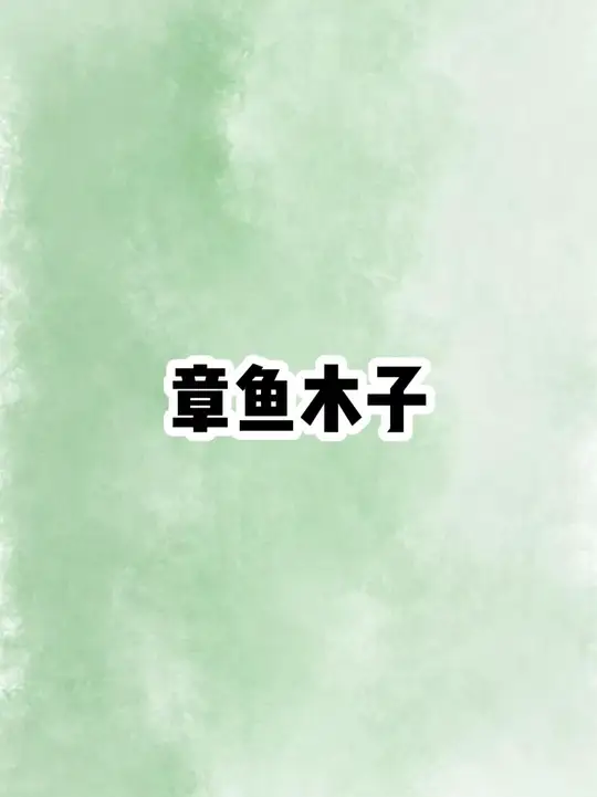 可爱章鱼,神秘木子!