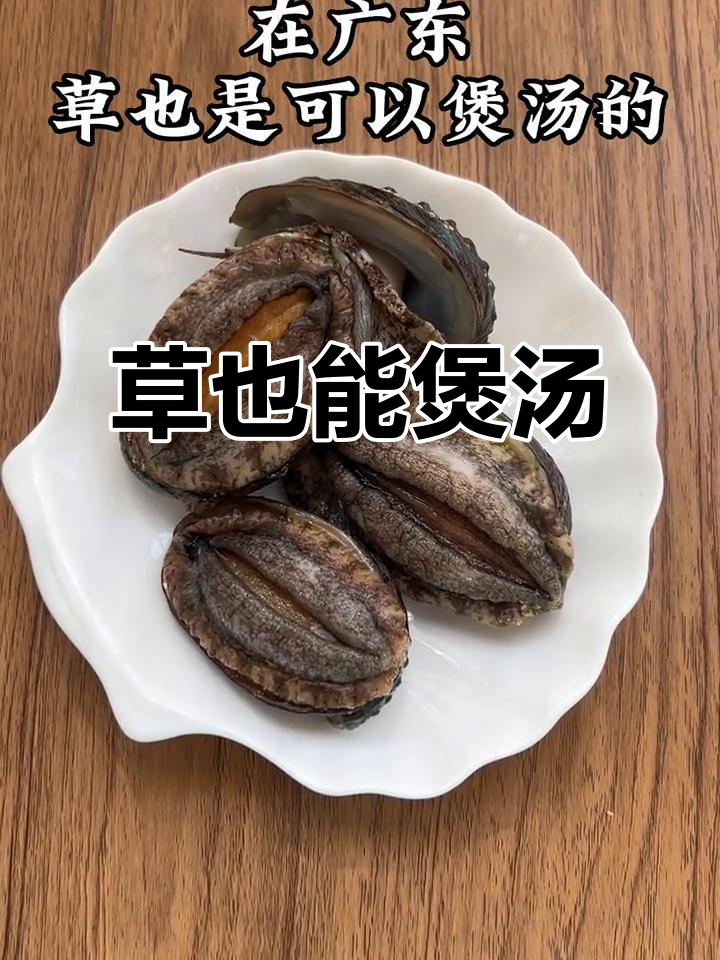 广东草煲汤,鲜甜又美味!与鲍鱼搭配效果更佳