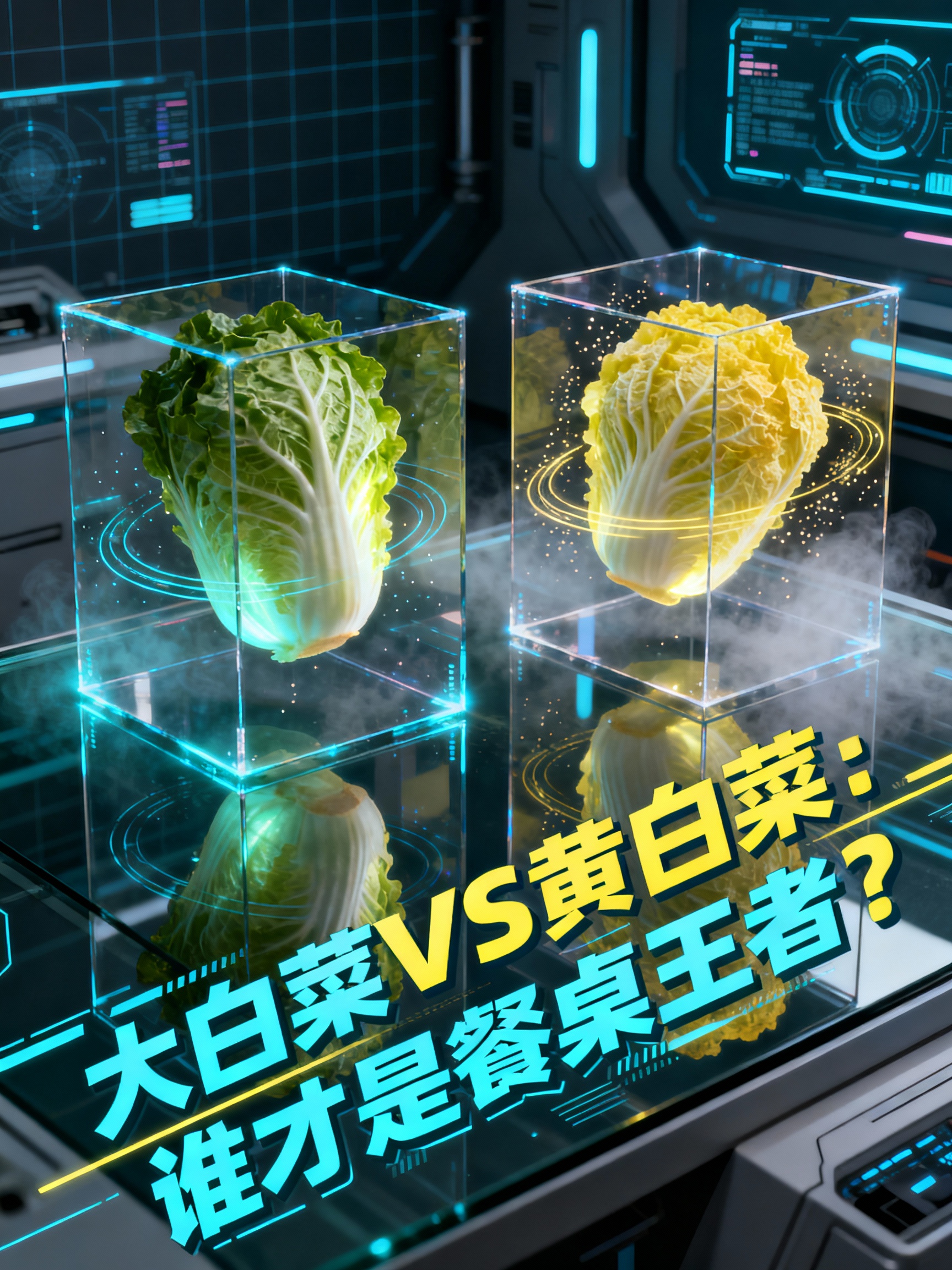大白菜VS黄白菜:谁才是餐桌王者?