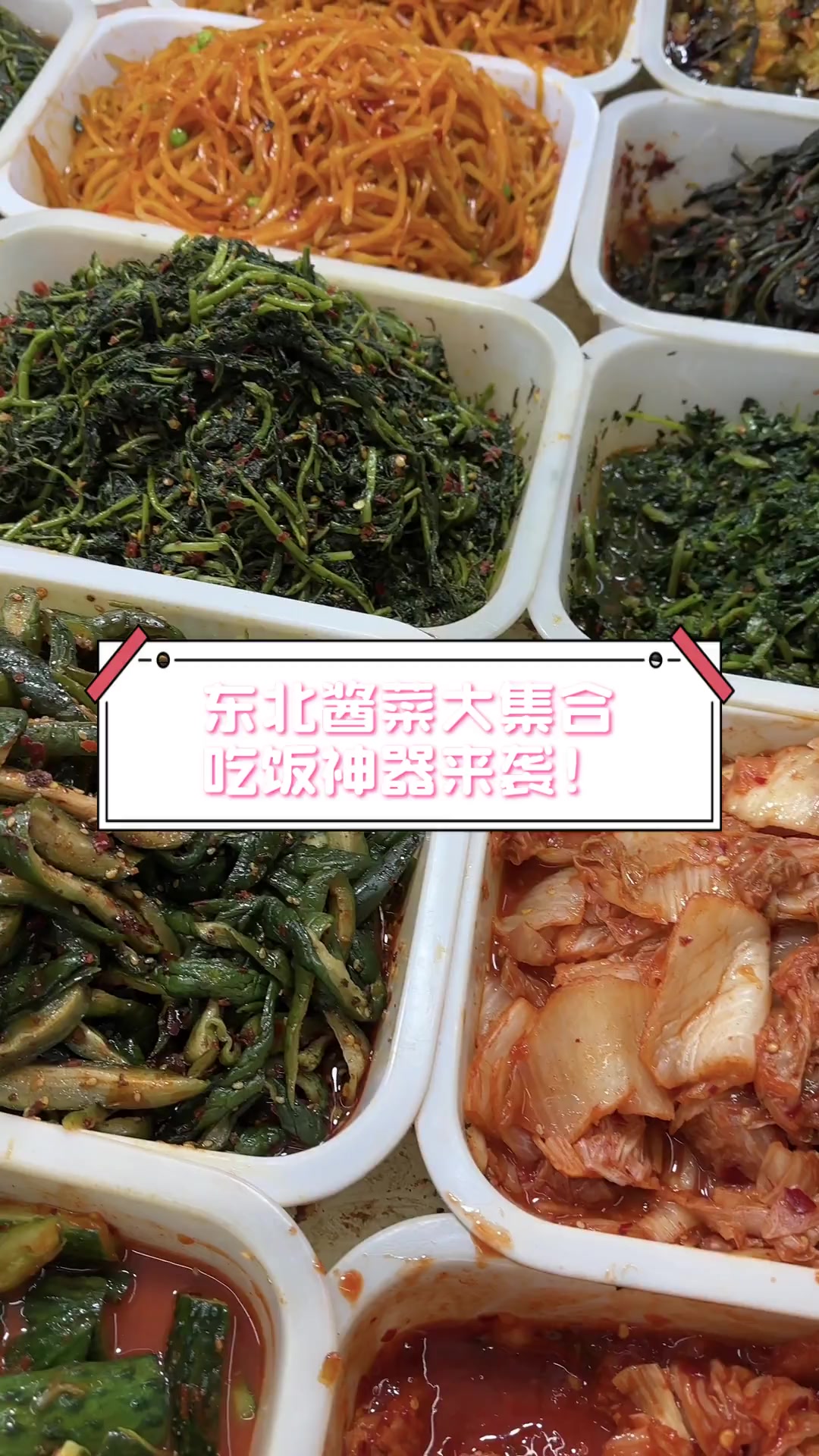 东北酱菜大集合,吃饭神器来袭!