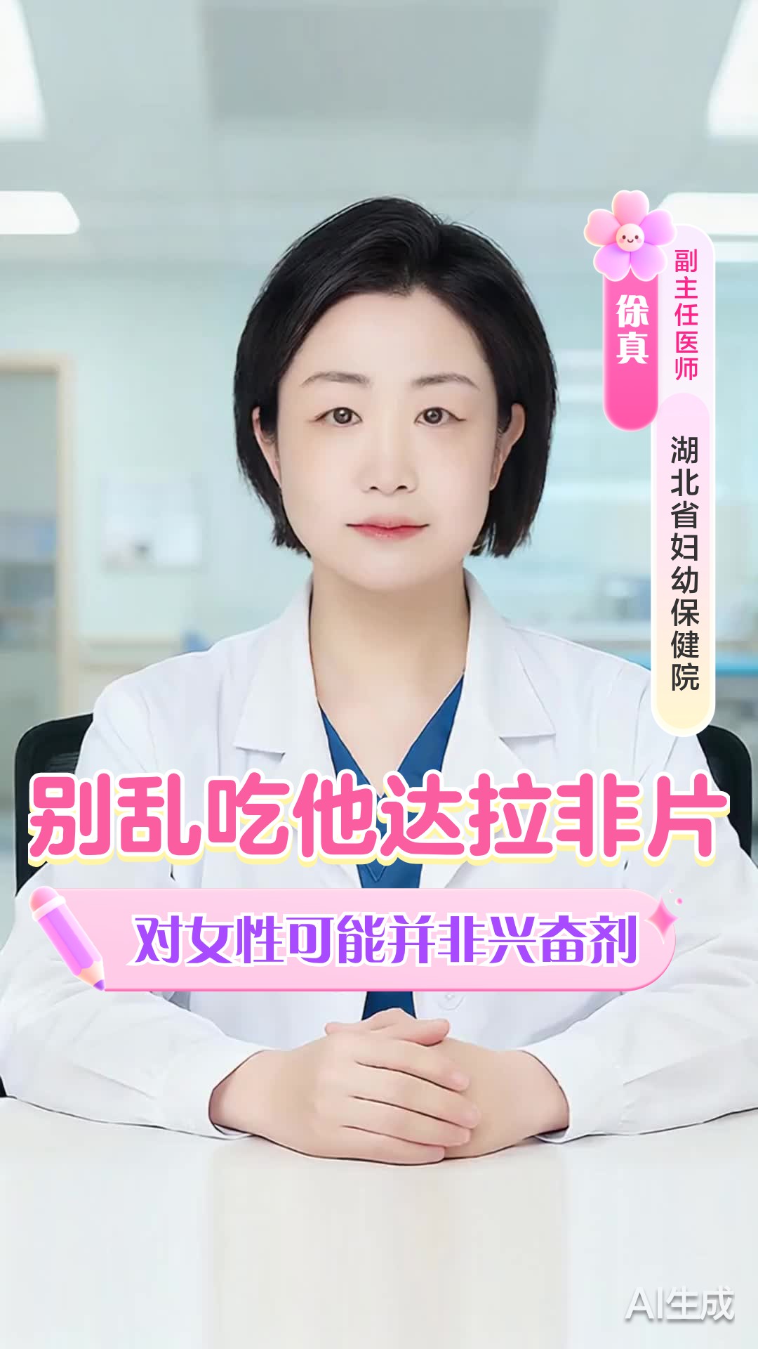 别乱吃!他达拉非片对女性可能并非‘兴奋剂’