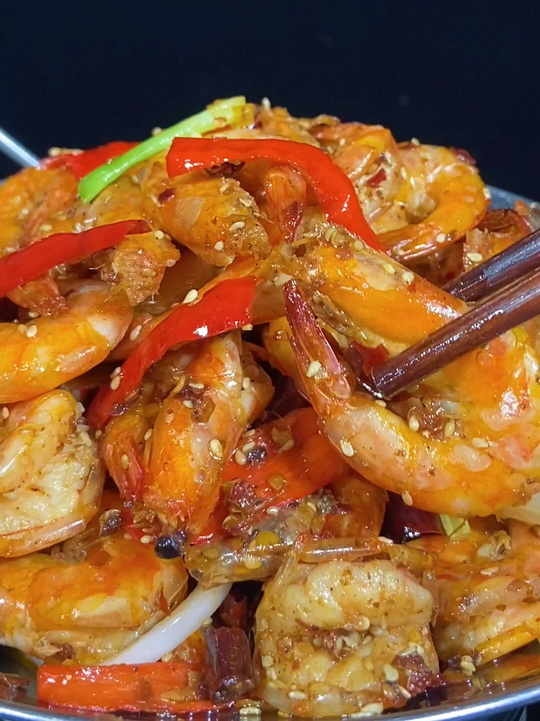 大虾要不要去虾线,干锅香辣虾的家庭做法