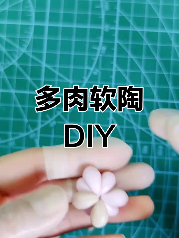 软陶泥手工制作多肉植物教程