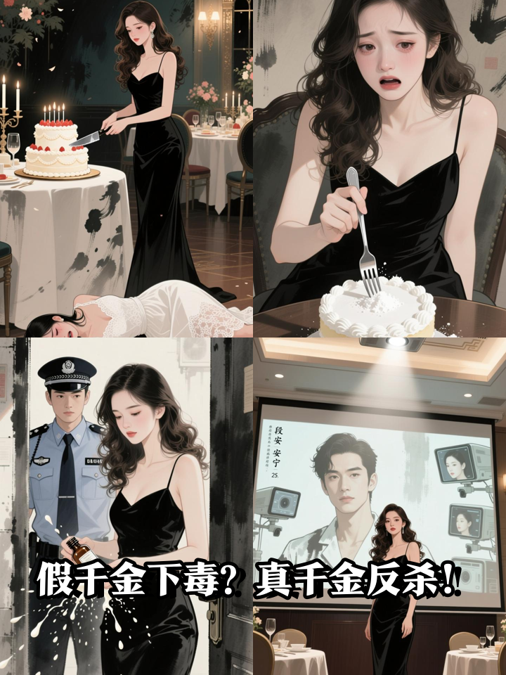 生日宴下毒被直播，真千金反手曝光假千金整容档案！