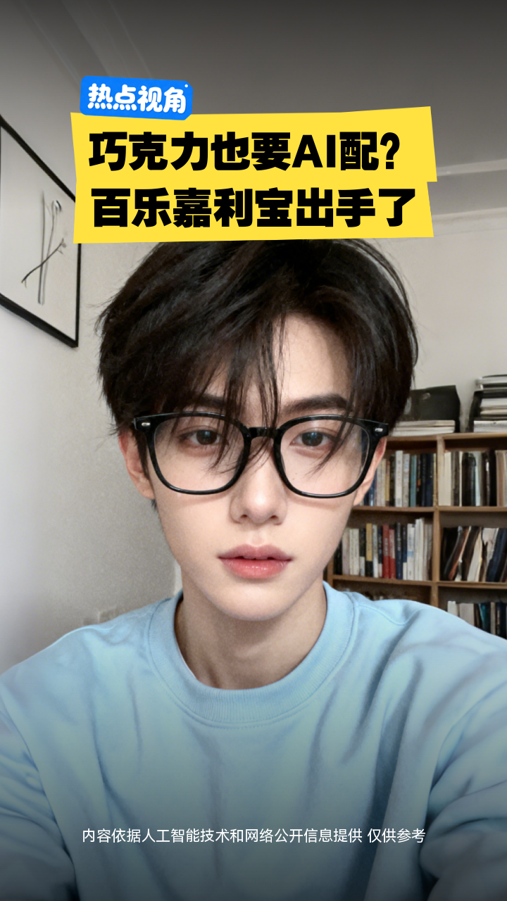 巧克力也要AI配?百乐嘉利宝出手了