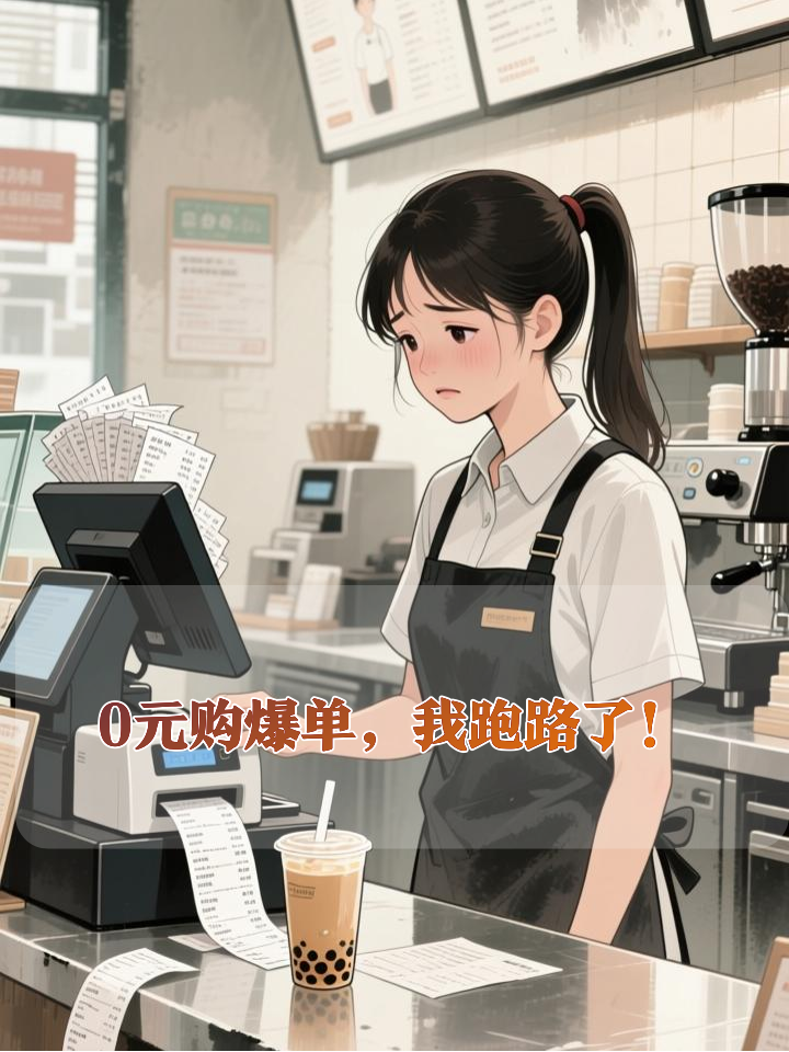 奶茶店暑假工亲历0元购爆单：干到手指溃烂，我连夜跑路！
