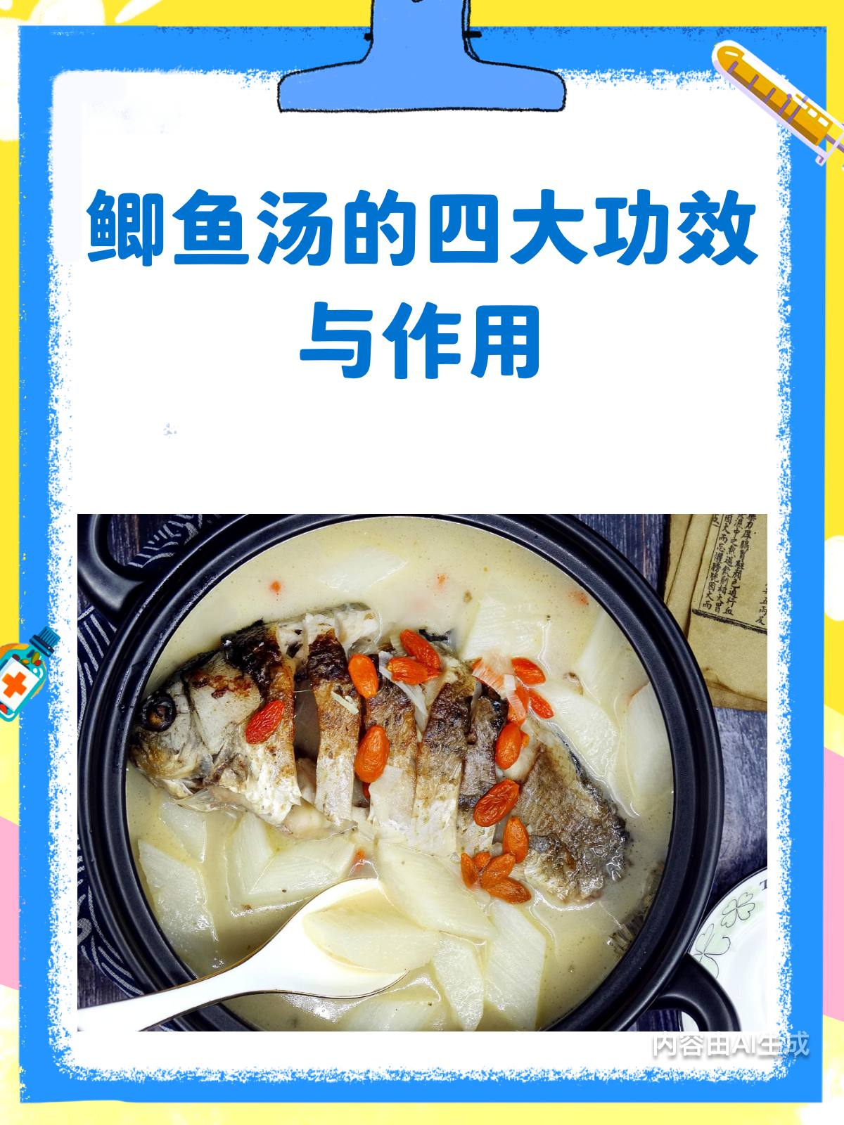 一碗鲫鱼汤,竟然有这么多好处!