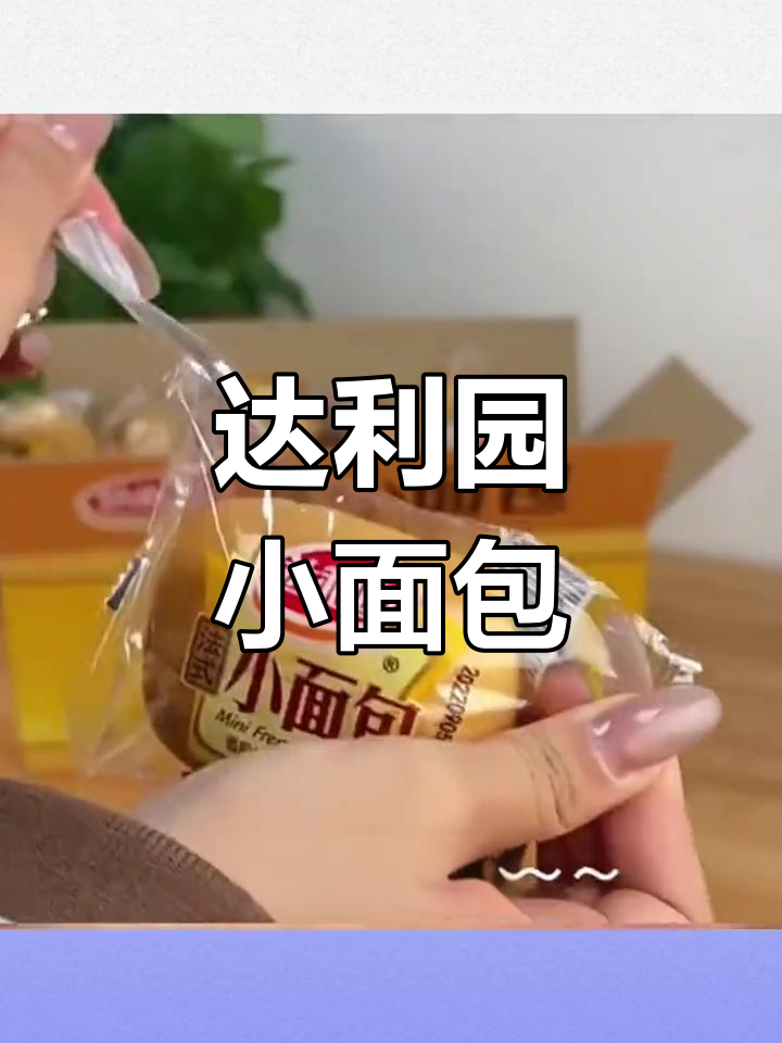 达利园小面包:早餐夜宵充饥零食,美味又便捷