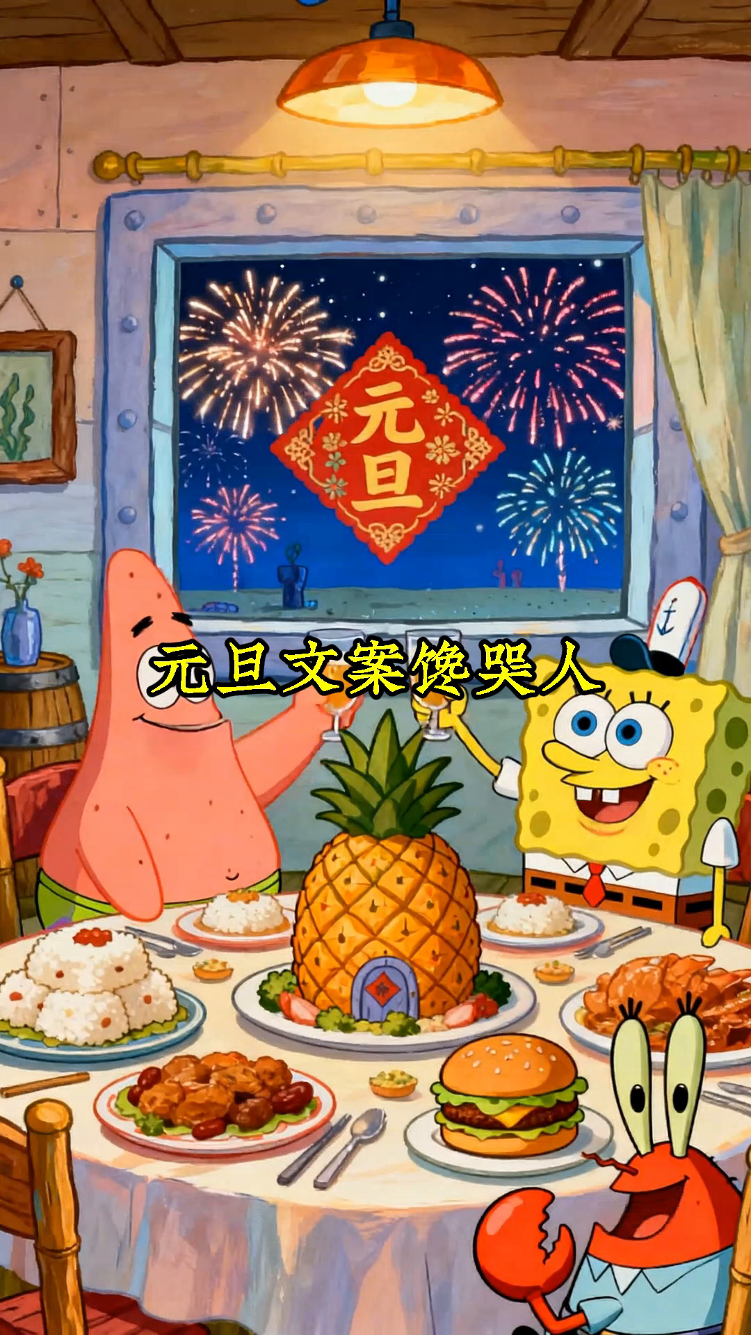 吃货的元旦文案,当然与美食有关啦