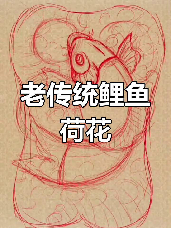 鲤鱼荷花纹身:传统与坚持的故事