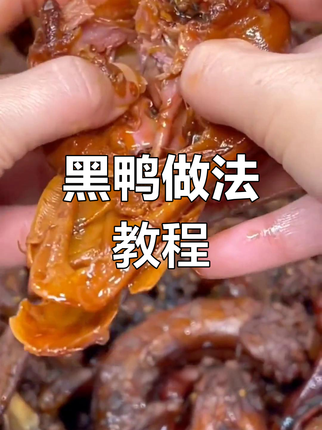 武汉黑鸭制作全流程,卤水调配与技巧分享