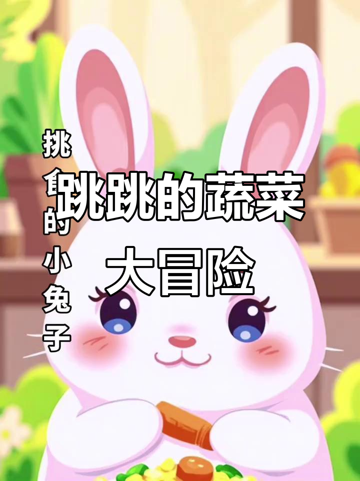 小兔子挑食不吃菜,竟被魔法小白菜变成勇士拯救王国