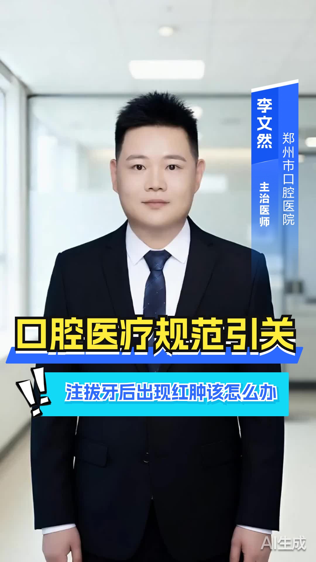 口腔医疗规范引关注，拔牙后出现红肿该怎么办