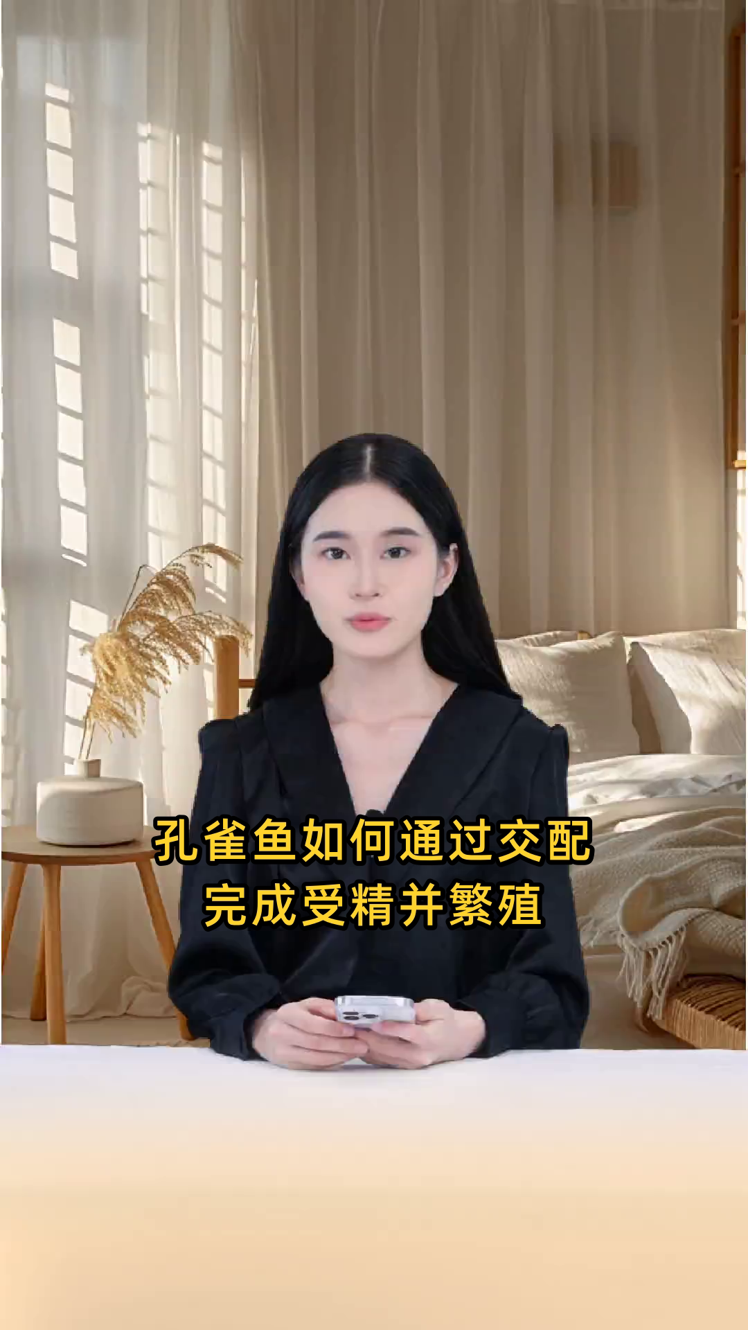 孔雀鱼如何通过交配完成受精过程并进行繁殖？