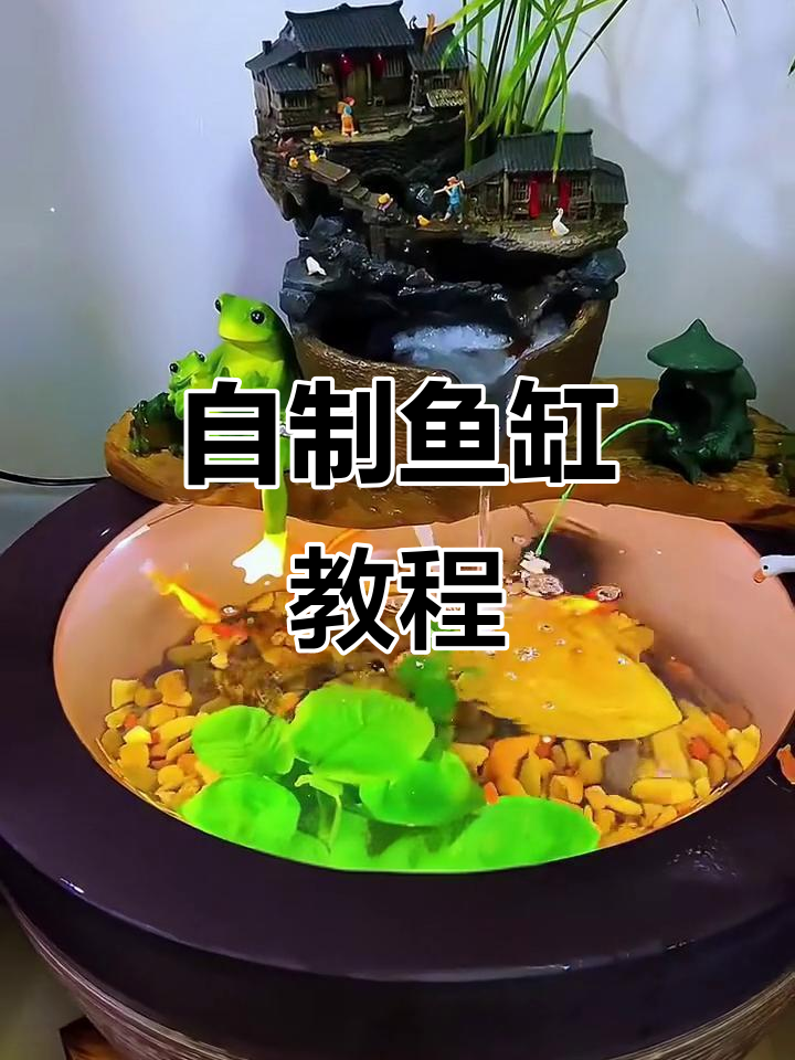 鱼缸改造全攻略：从木架到溪流石，打造美观又实用的水族环境