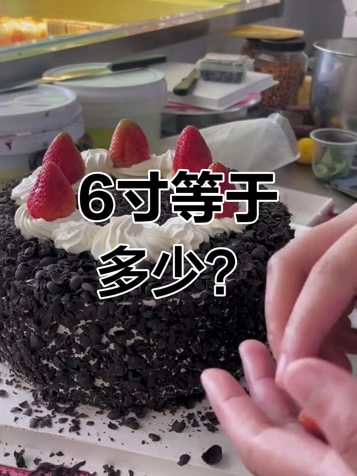 6寸蛋糕和12寸差距有多大?商家换两个6寸能行吗