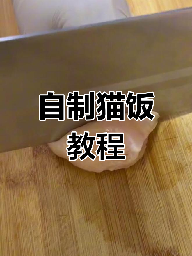 猫咪也能享受美味鸡胸肉,简单又营养