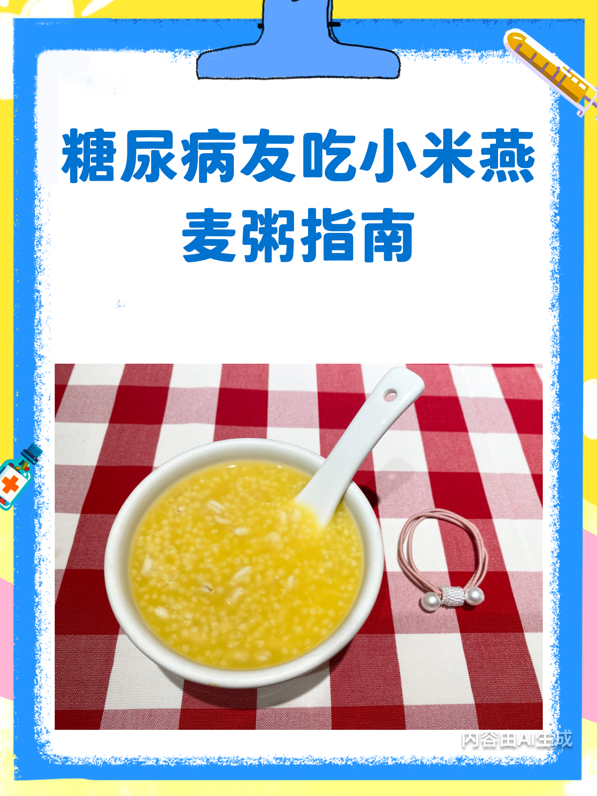 糖尿病友看过来!小米燕麦粥这样吃更健康