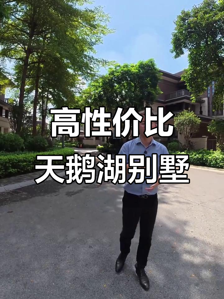 华侨城天鹅湖别墅:性价比之王,双拼单边位设计