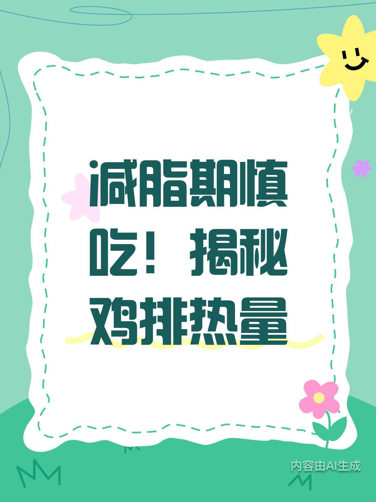 鸡排热量知多少？减脂期要绕道！