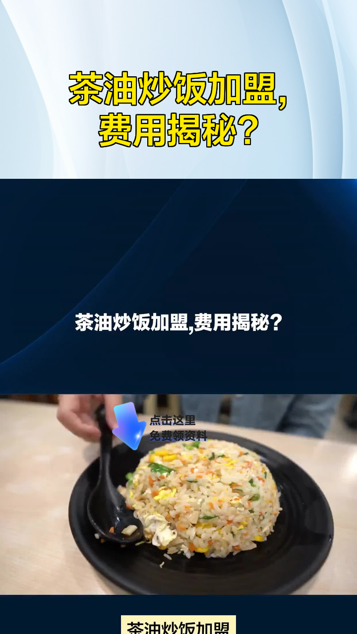 茶油炒饭加盟,费用揭秘?